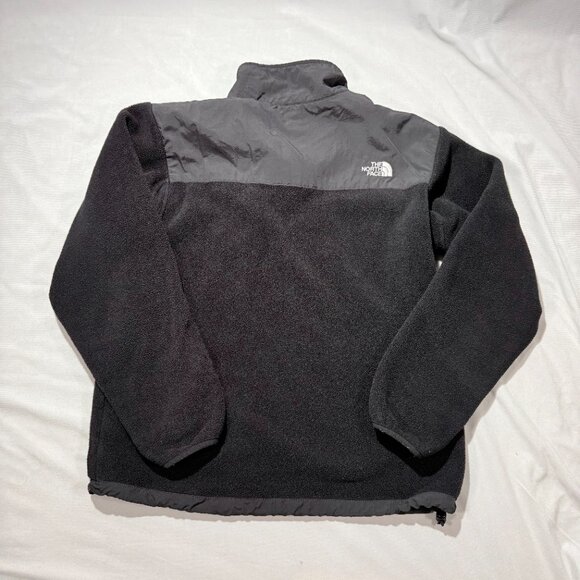 North Face Men's Technical Fleece Hybrid Jacket Medium Black Winter Work out - Picture 2 of 9